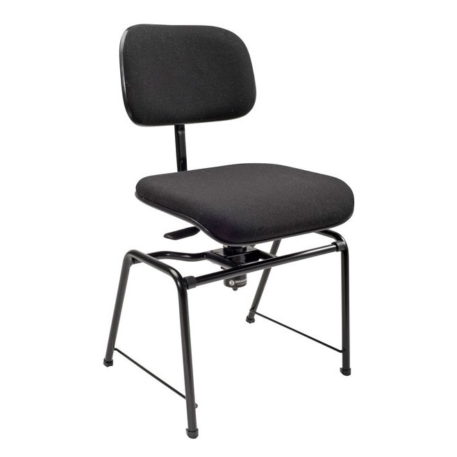 Height adjustable orchestra chair