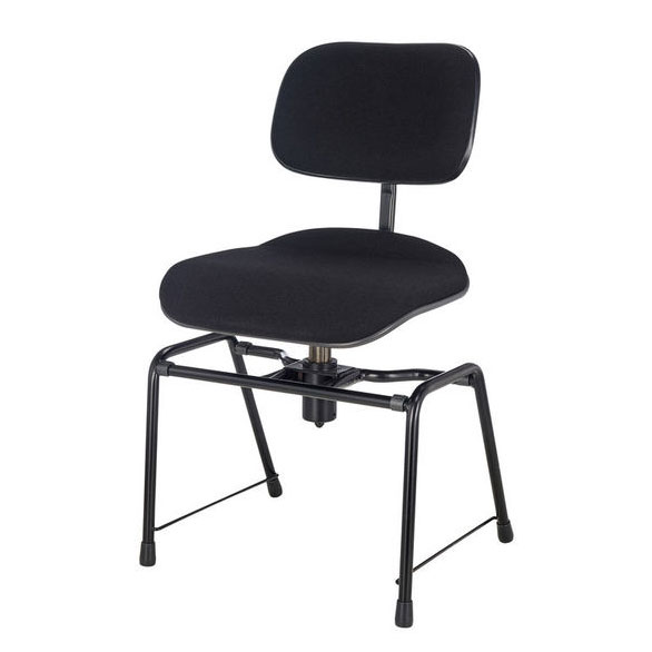Height adjustable orchestra chair